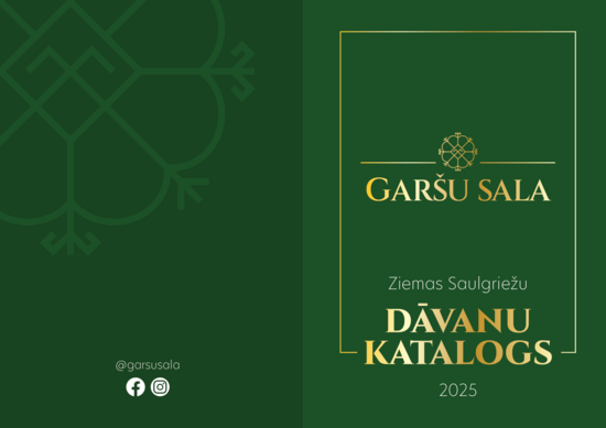 Garšu sala Dāvanu katalogs 2025